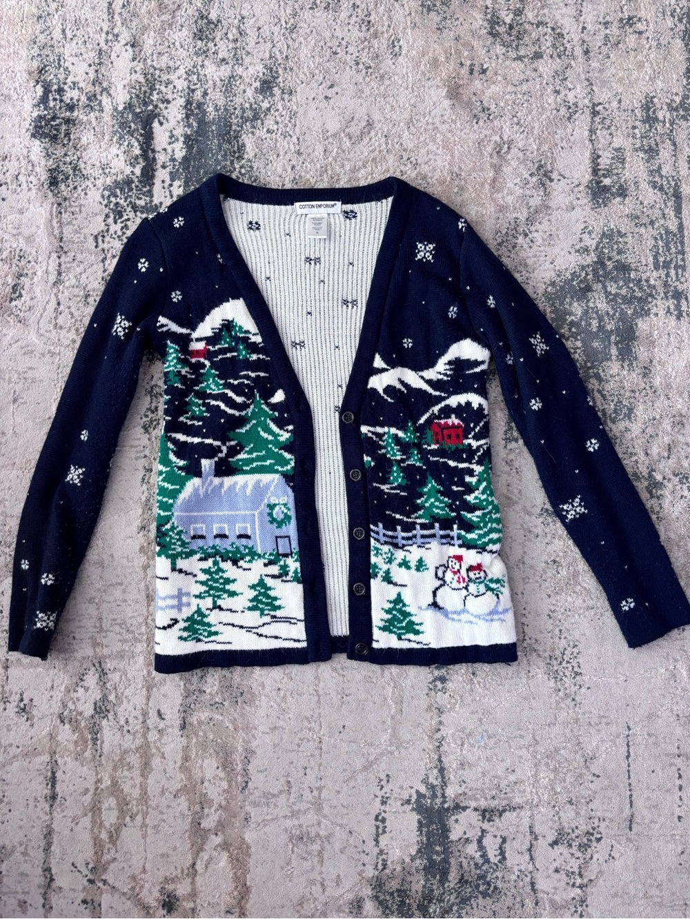 Cotton emporium Christmas sweater